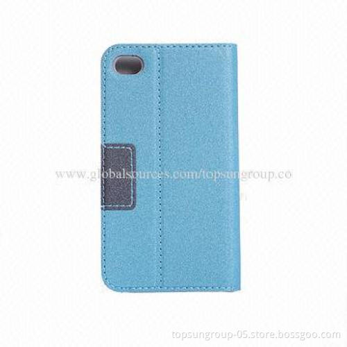 Hot Selling Flip Leather Cover for Samsung Galaxy, Made of PU Material